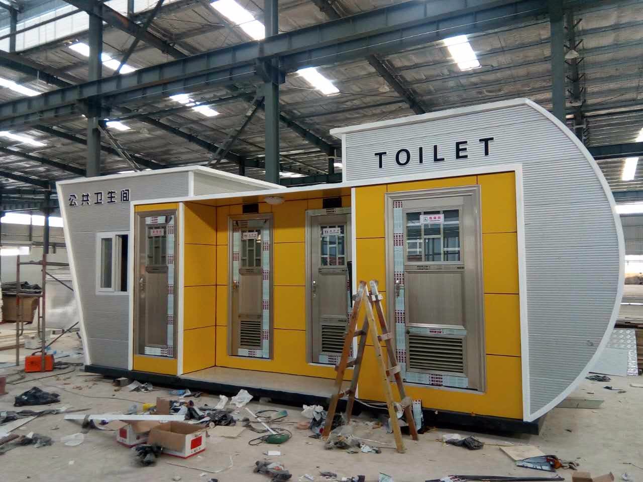 城市現(xiàn)代型移動公廁 城市現(xiàn)代型移動公廁